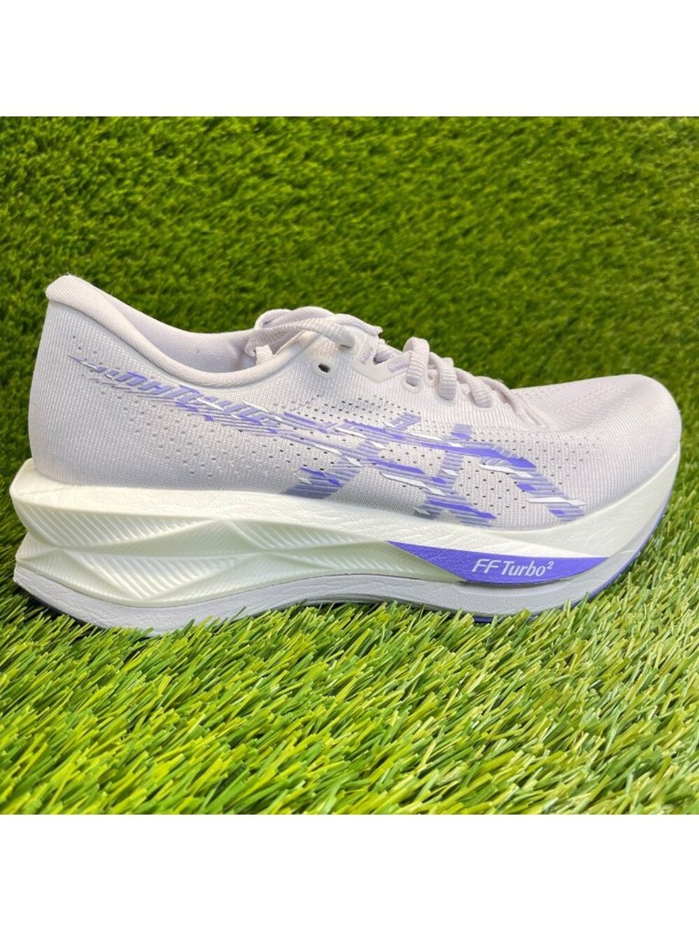 Asics SonicBlast Womens Size 8 Purple White Athletic Running Shoes Sneakers